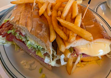 Versailles signature dishes Vaca Frita
Ropa Vieja
Sandwich Calle Ocho
